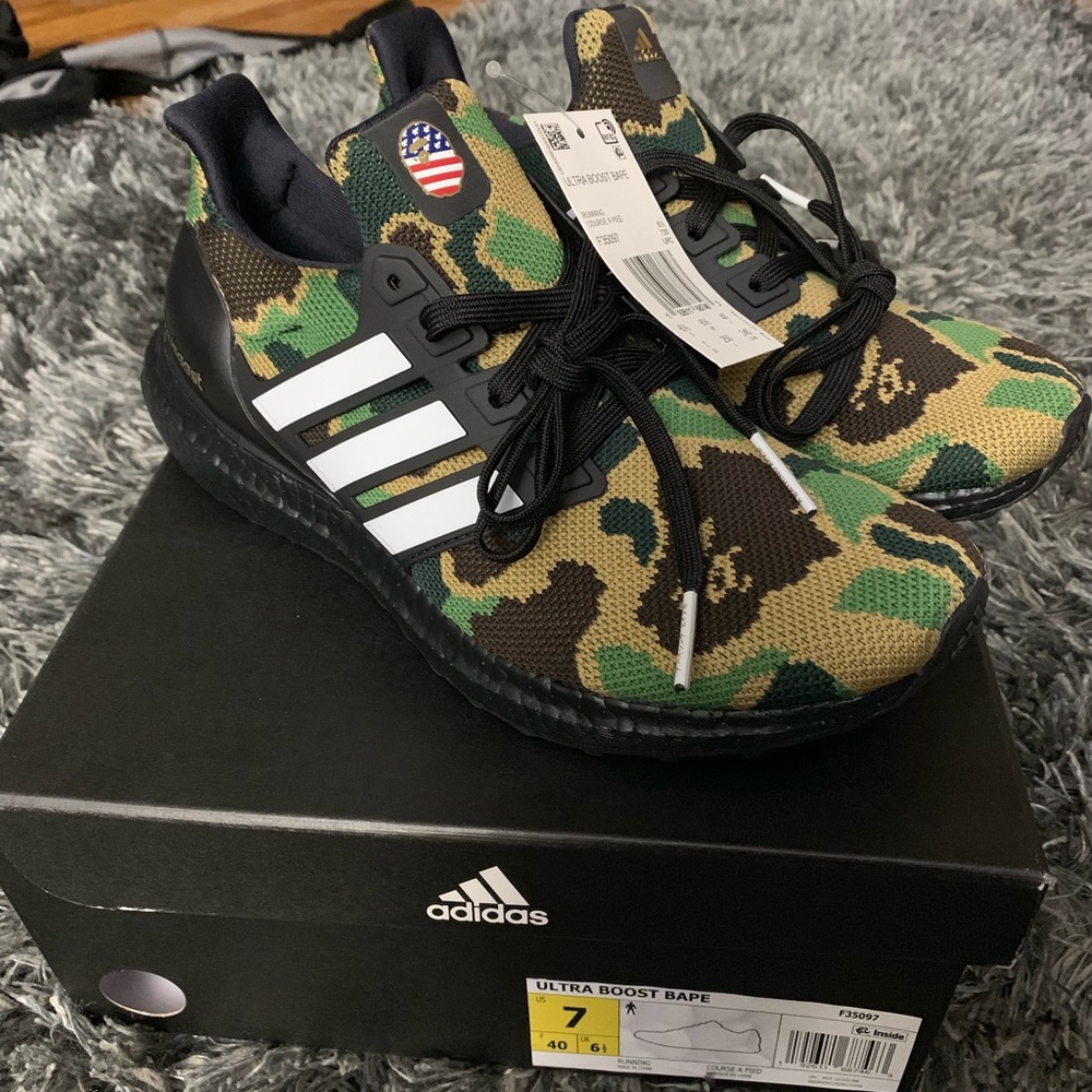 Adidas Ultraboost 4.0 Bape Camo
